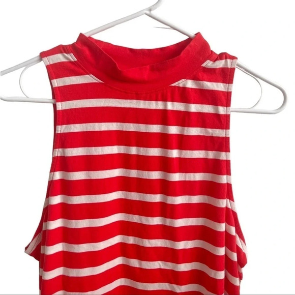 NWT ABOUND Sleeveless Mock Neck Striped Bodysuit Size XXL - Picture 6 of 10